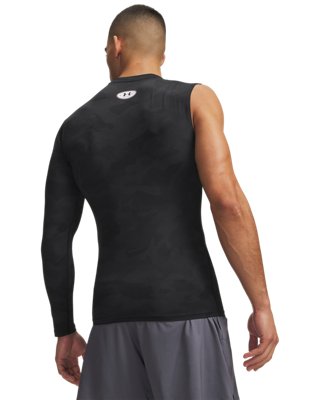 HeatGear® Asymmetrical Left Top Printed Men's Long Sleeve - Image 2