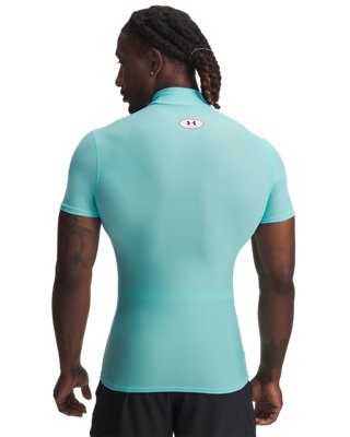 UA x Mansory HeatGear® Men's Compression Mock Short Sleeve - Image 2
