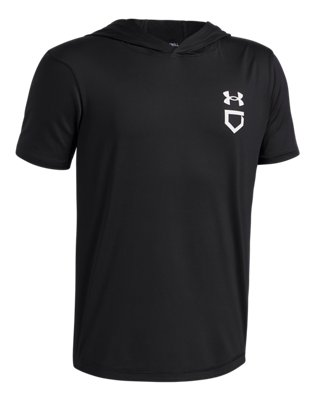 UA Utility Lightweight Boys' Short Sleeve Hoodie - Image 4